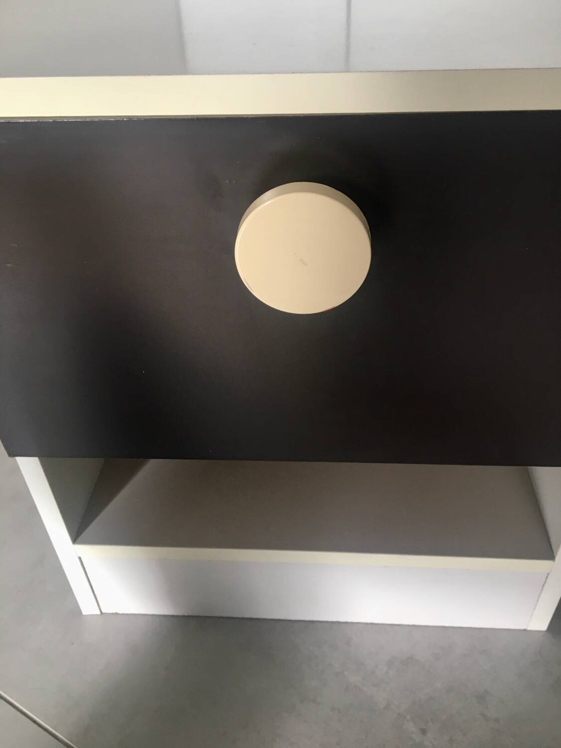 Pair of Prisunic bedside tables 1970