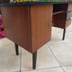 Vintage desk three drawers and a door with shelf