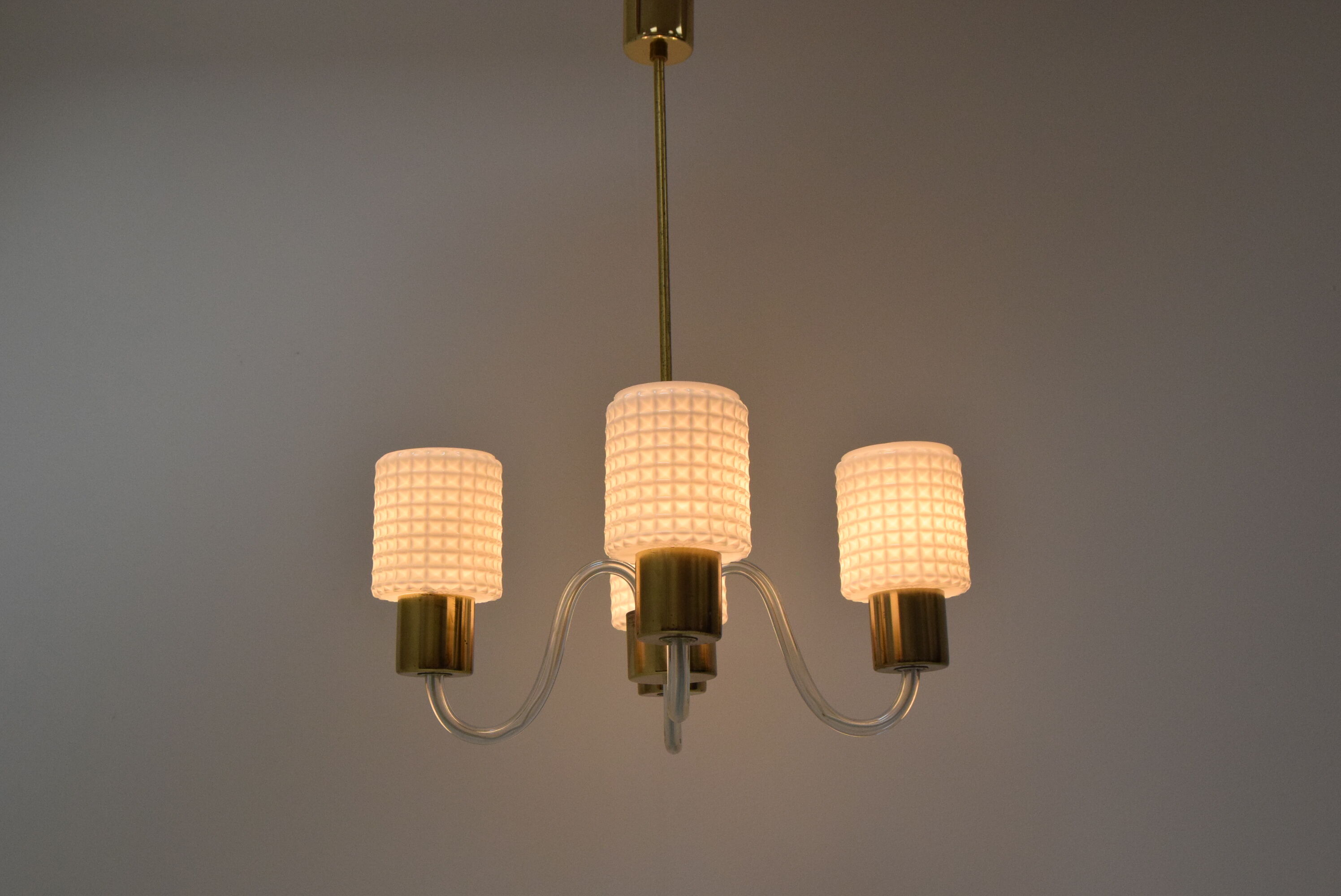 Chandelier Kamenicky Senov, 1970