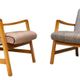 Ensemble de 2 fauteuils faciles modèle Vostra 602 de style mid-century par Jens Risom pour Knoll