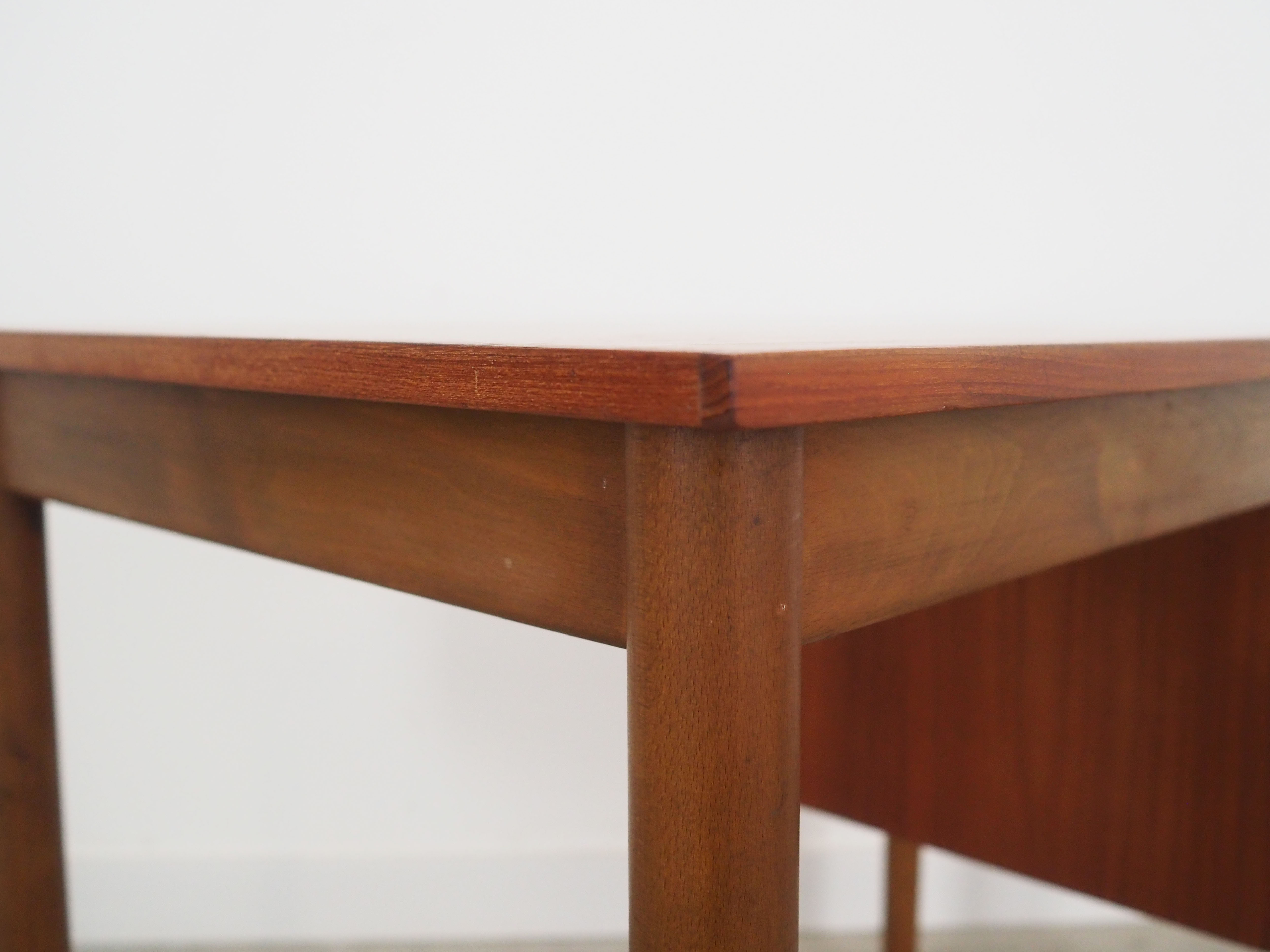 Teak desk, Danish design, 1970s, made in Denmark