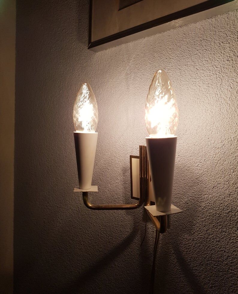 Lot of two vintage 70s wall appliques