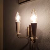 Lot of two vintage 70s wall appliques