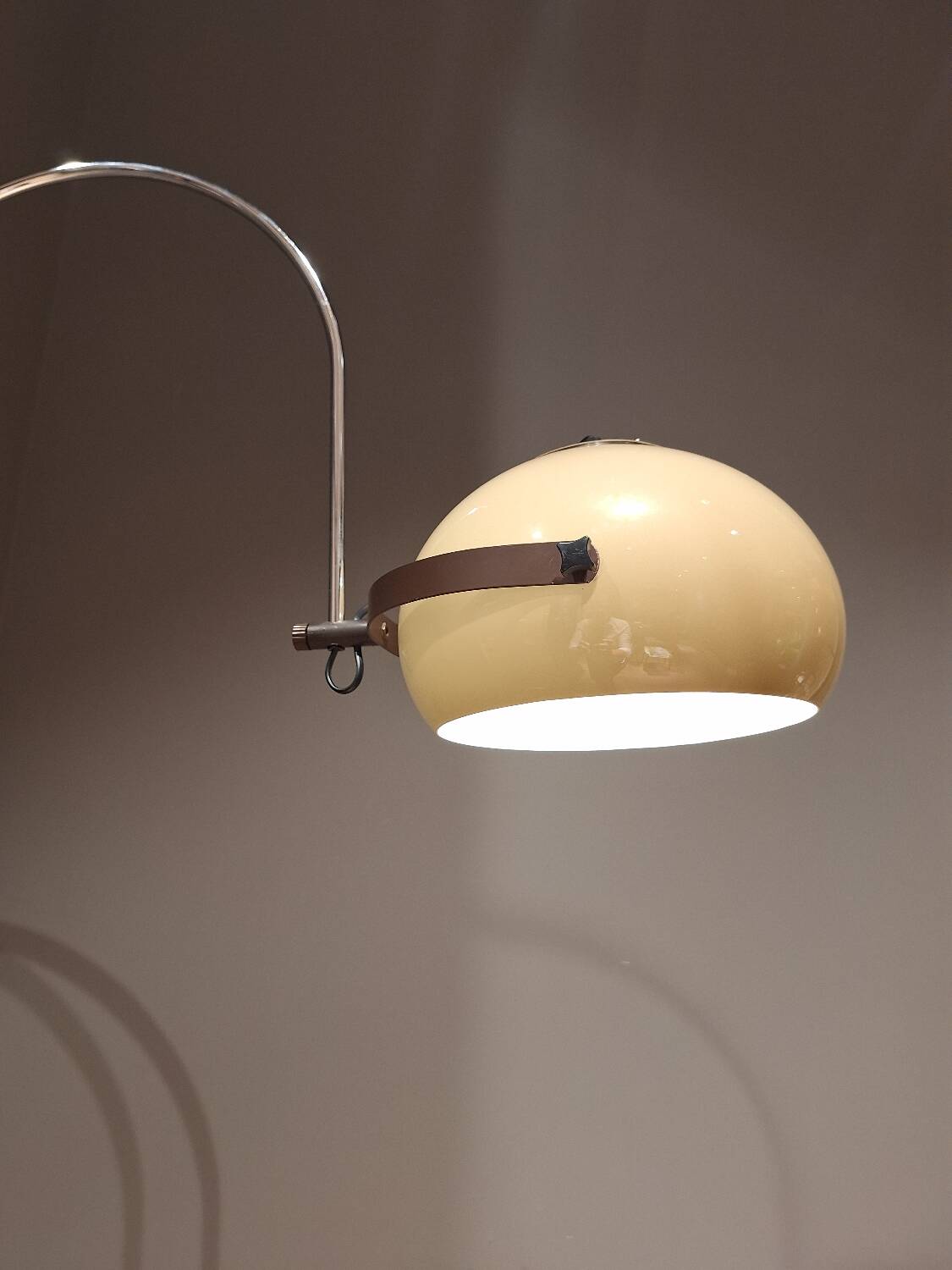 Vintage mushroom wall light