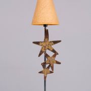 Lampe de table faite main en laiton Robert Kostka 1980 France