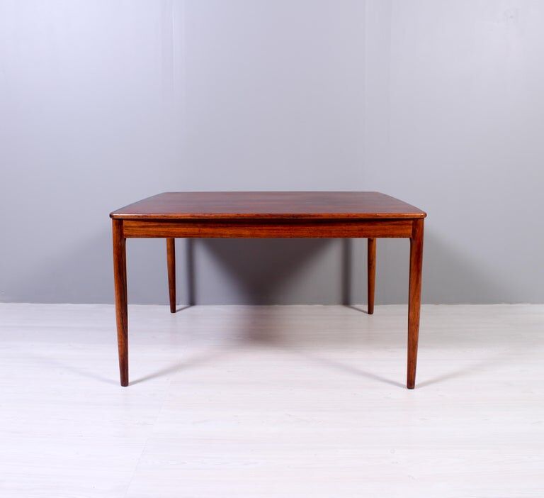 Yngvar Sandstrom rosewood table Seffle Màbelfabrik 1950s