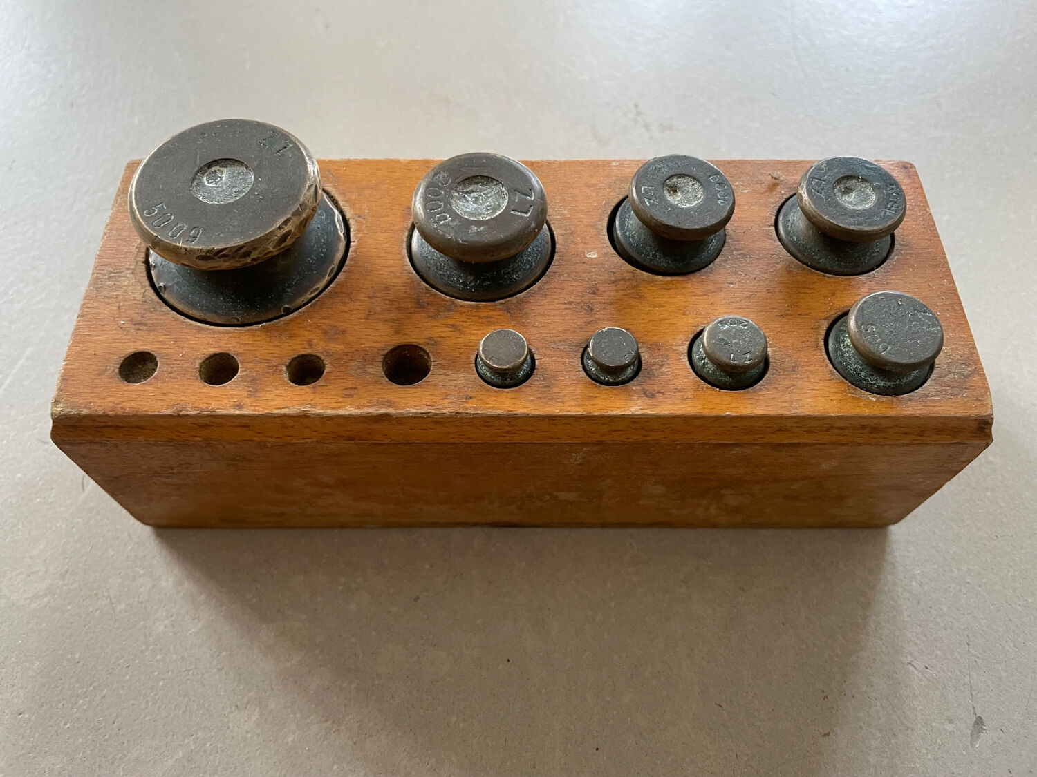 Lot of old balance weights
