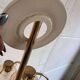 Vintage “golden” sciolari style hanging lamp with 12 light points