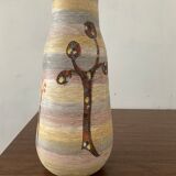 Fratelli Fanciullacci vase in ceramic from the 60s Italy