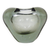 Heart-shaped vase Per Lütken for Holmegaard. Signed and dated 1902