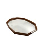 Great modern mirror tray, Brazil 1960s