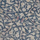 4x7 Navy Blue & Beige Persian Rug 135x204Cm SK 21639