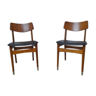 Pair of chairs 60 vintage years
