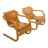 Set of Nr. 31 Cantilever Lounge Chairs by Alvar Aalto, 1930s