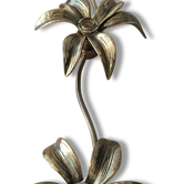Pair of brass applique