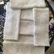 7 MS Monogram Damask Cotton Napkins