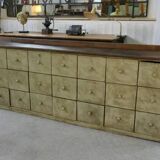 Meuble de métier patiné 24 tiroirs 1950’s