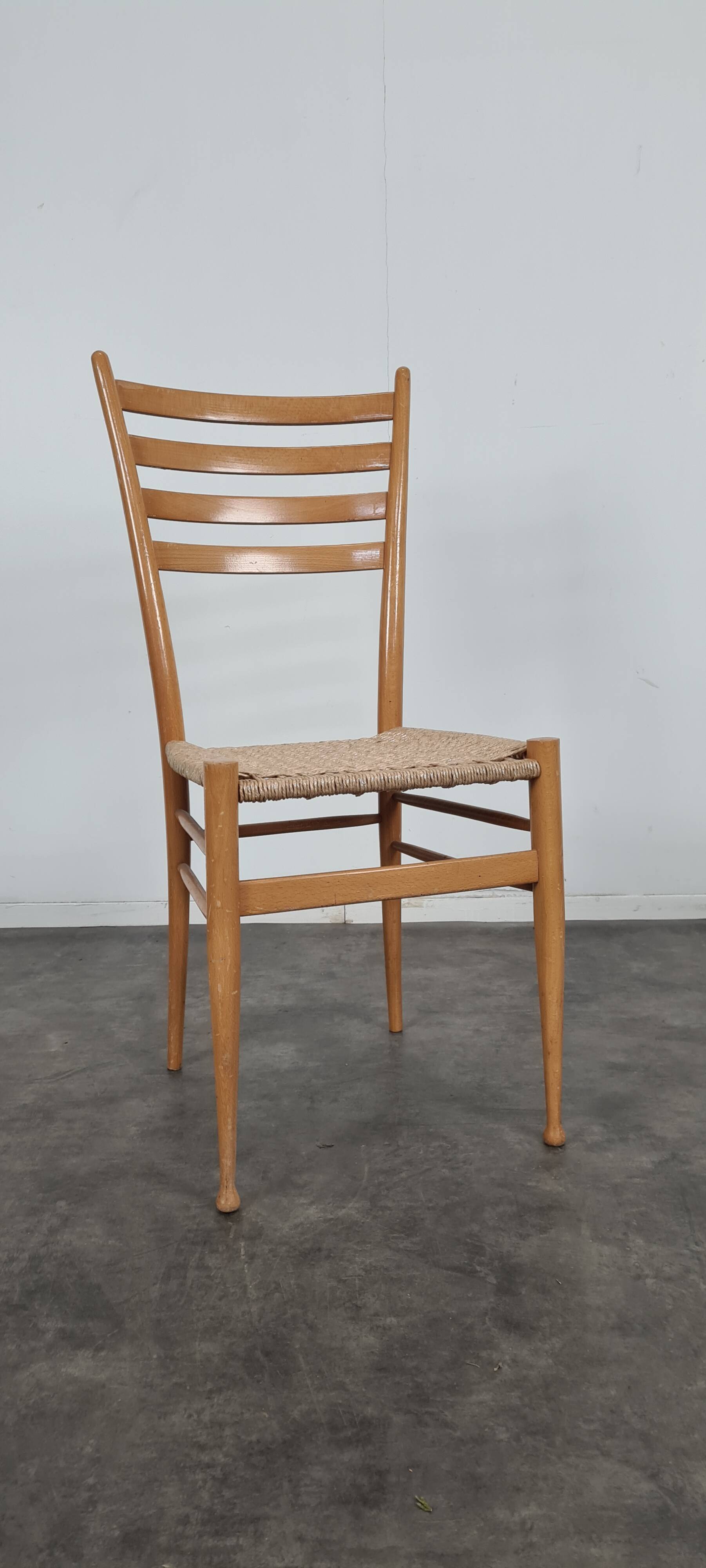 Vintage corded chair