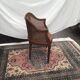 Mid-18th century caned office chair