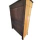 Old solid wood and black marble secretary