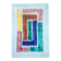 Plat apéro rectangulaire vintage en céramique géométrique - Années 50