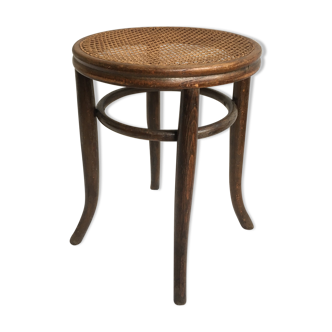 Cane piano stool