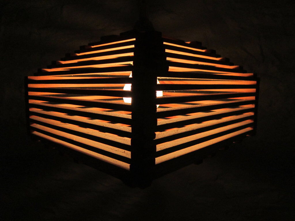 Scandinavian hanging lamp 1960