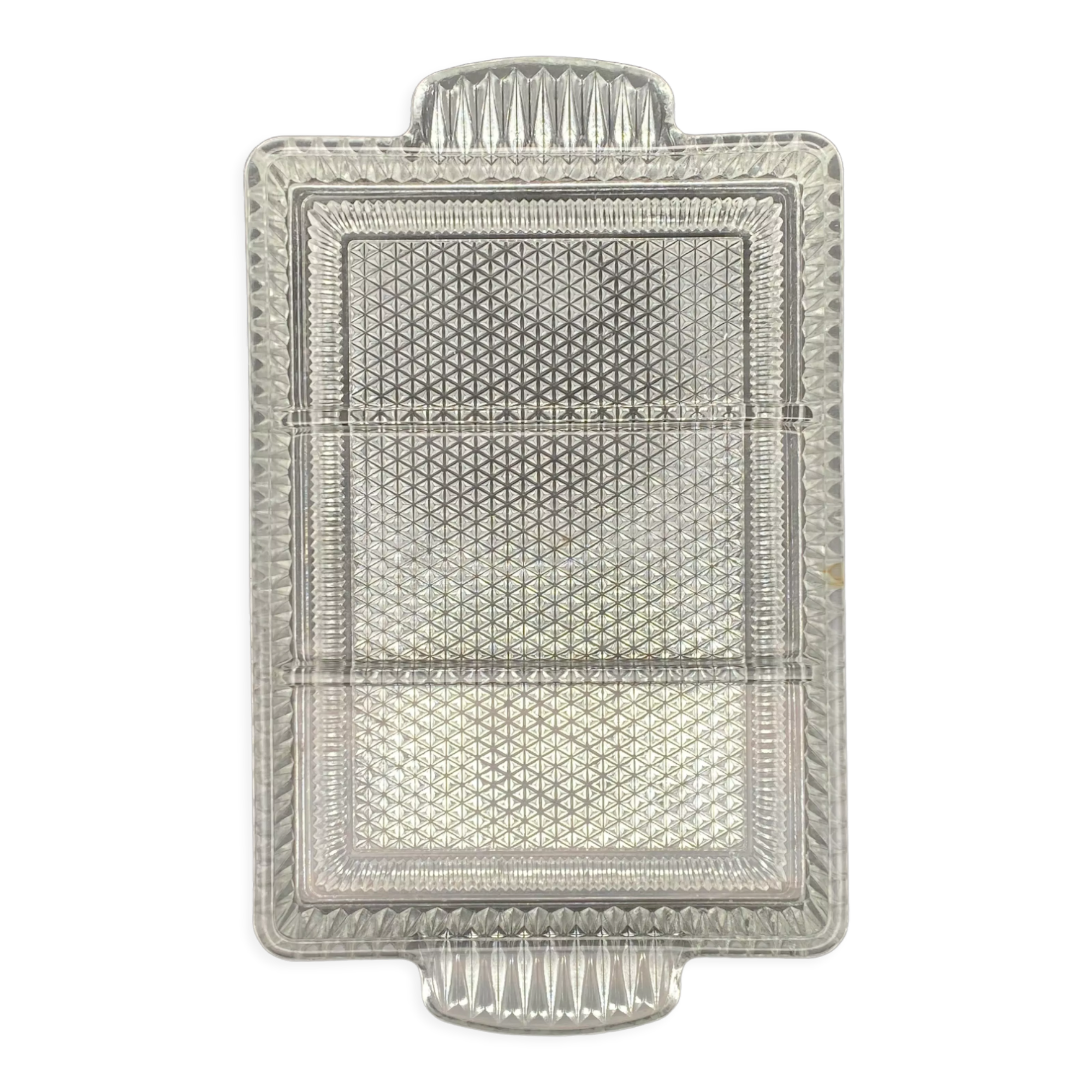 Serving dish and glass compartmentalized presentation