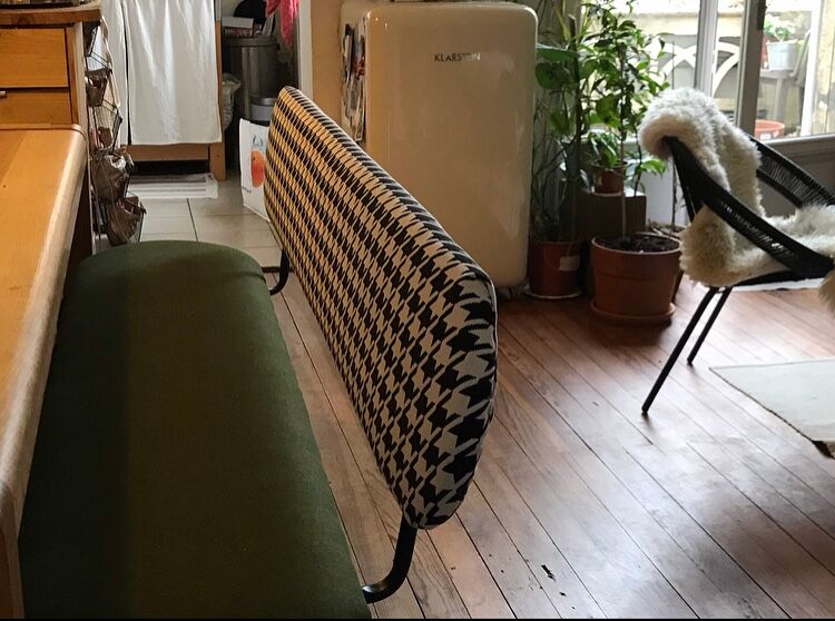 Upholstered bench