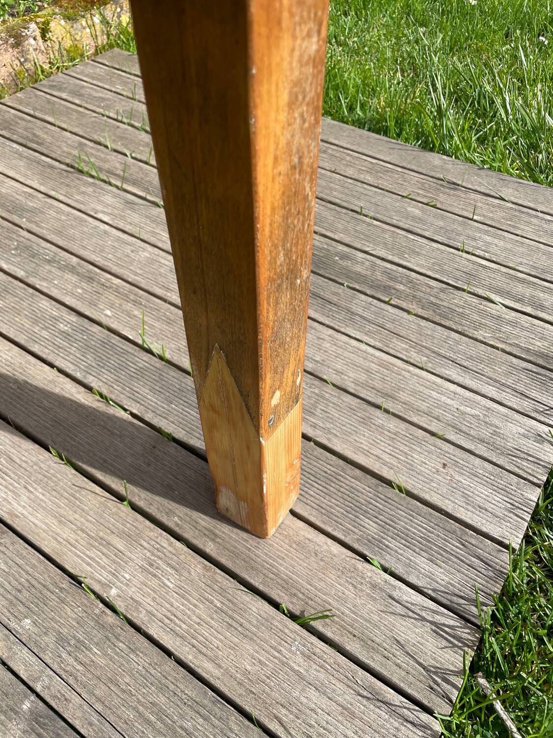 Large old farm table