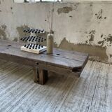 Workbench bench coffee table solid oak XXL