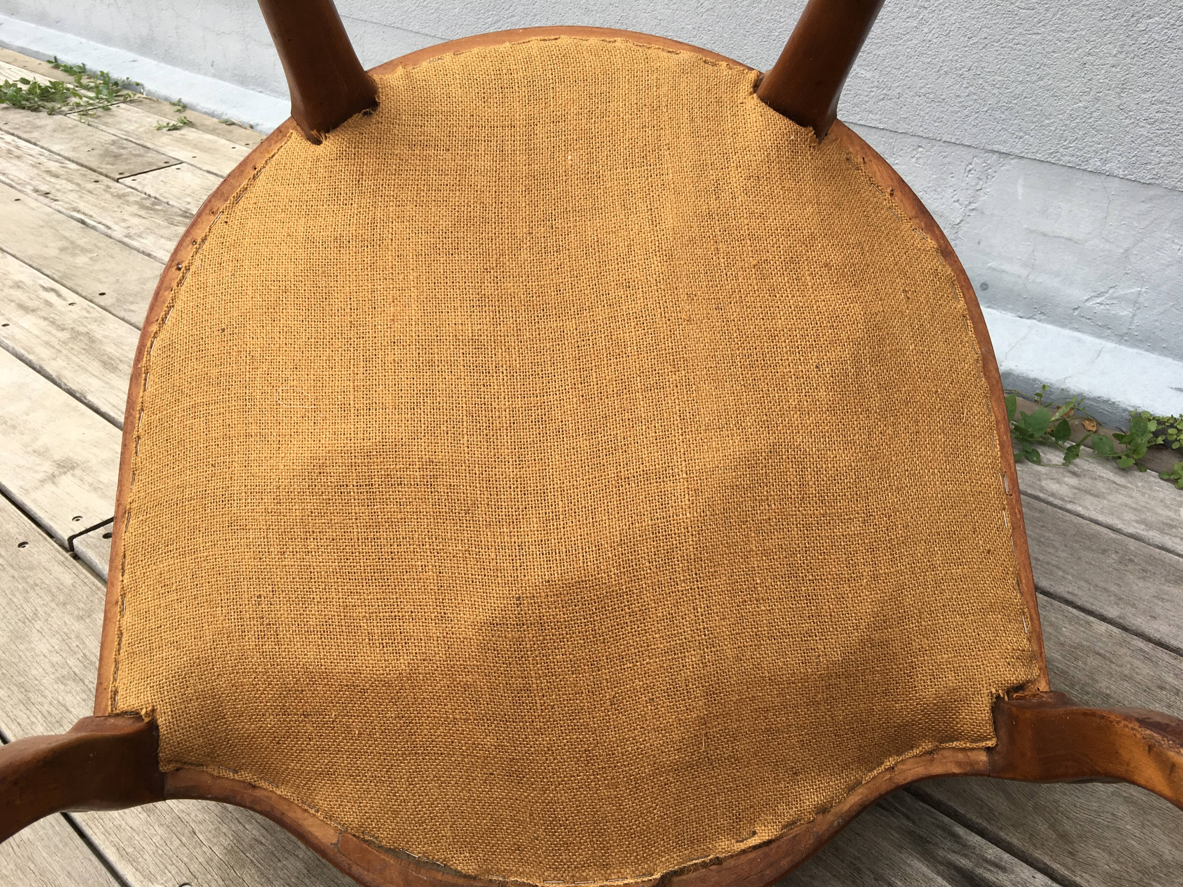 Pair of napoleon III armchairs, 19th century