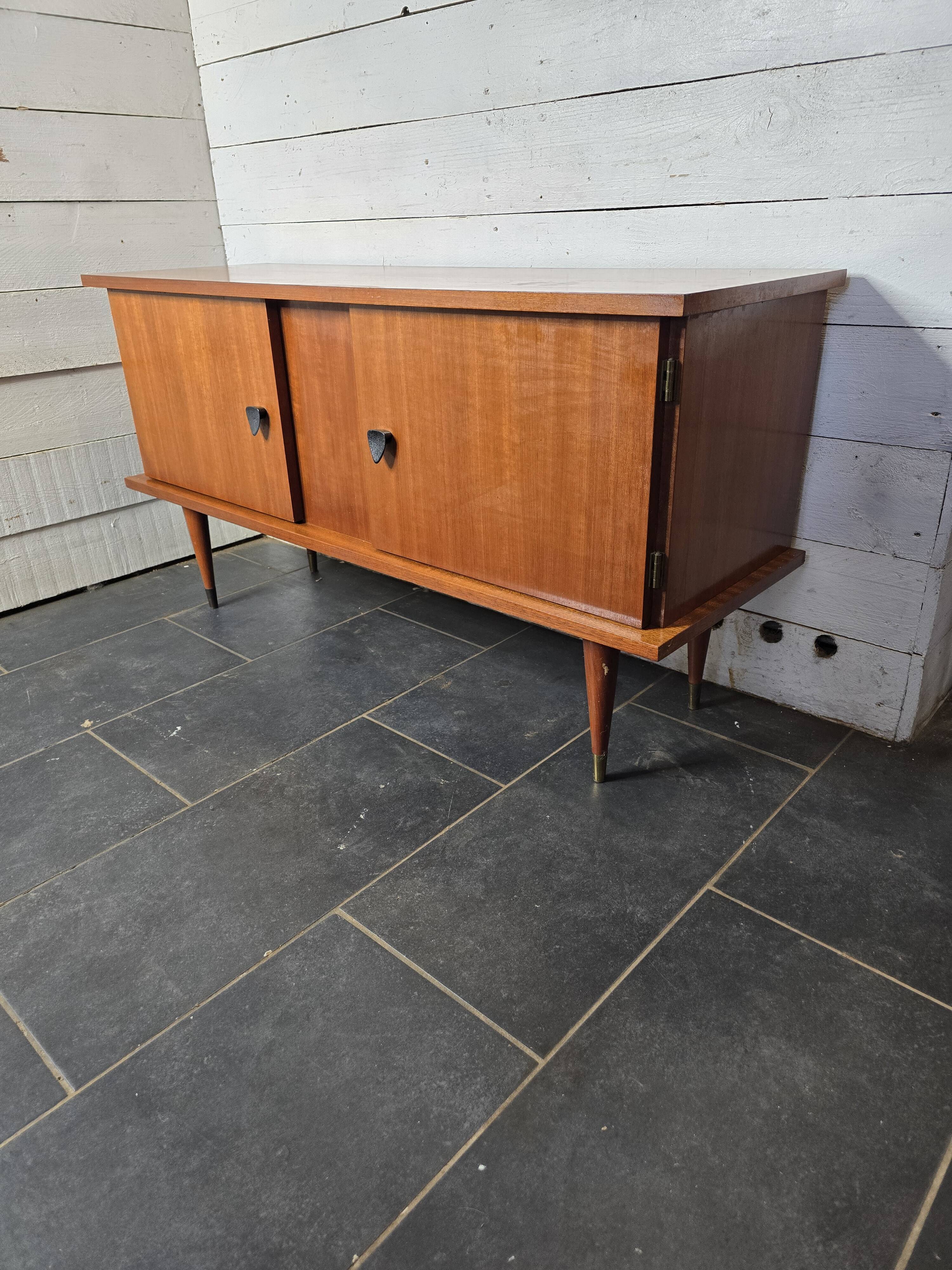 Vintage teak sideboard from the 60s
