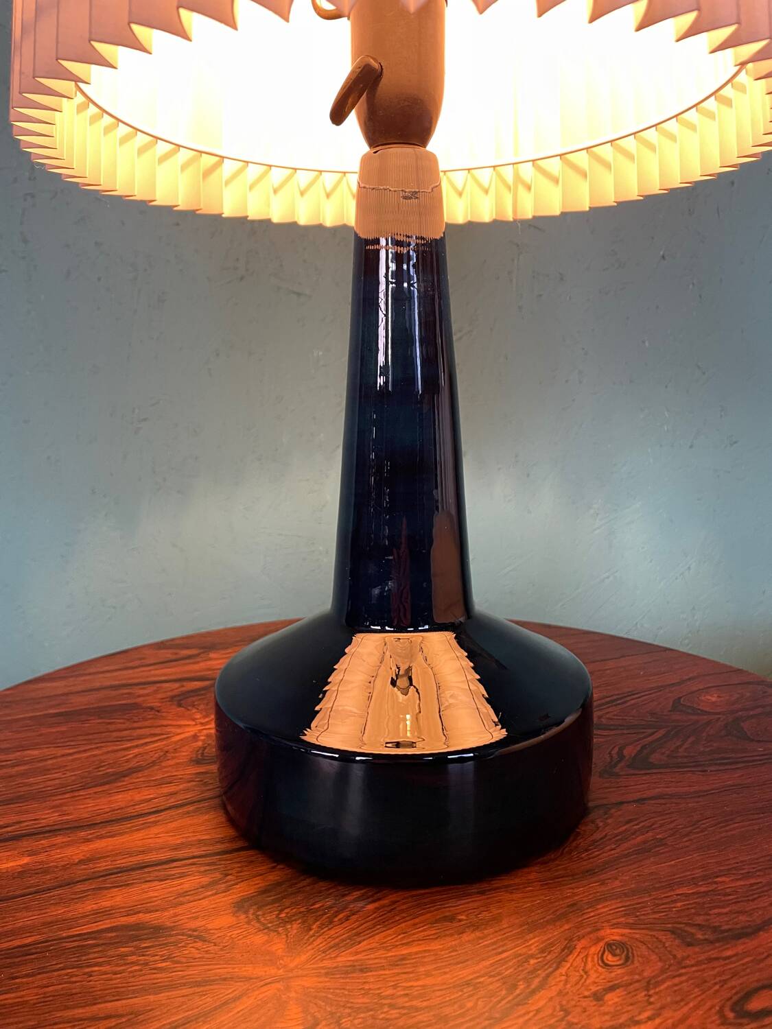 Danish Mid-Century Pottery Table Lamp