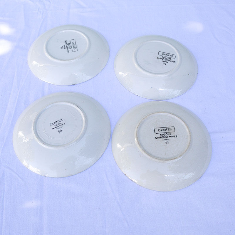 4 sub-cups service Cannes Digoin