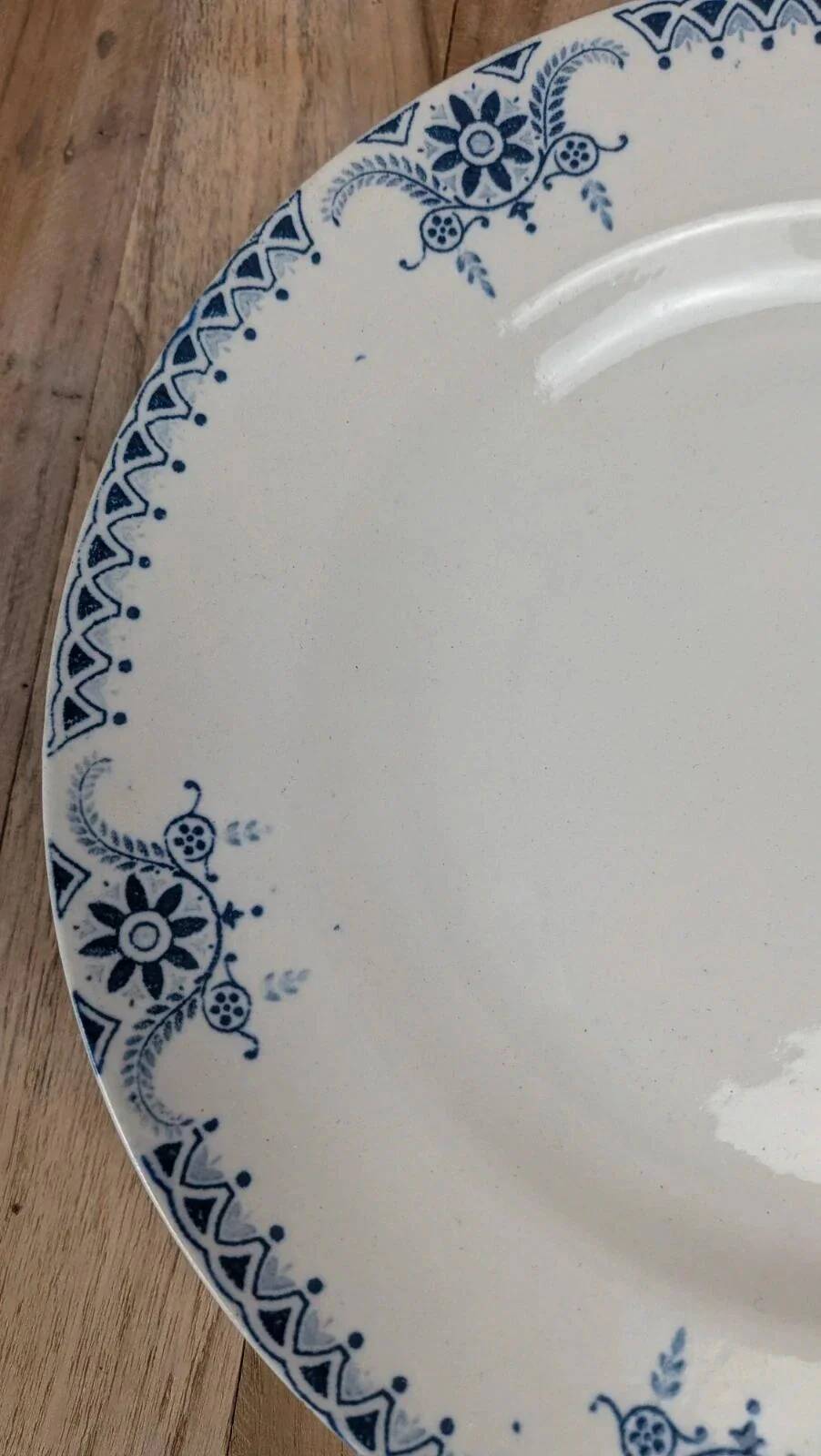 Compotier ancien K&G Lunéville – Modèle Lunel