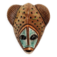 Vintage ceramic and terracotta mask signed
