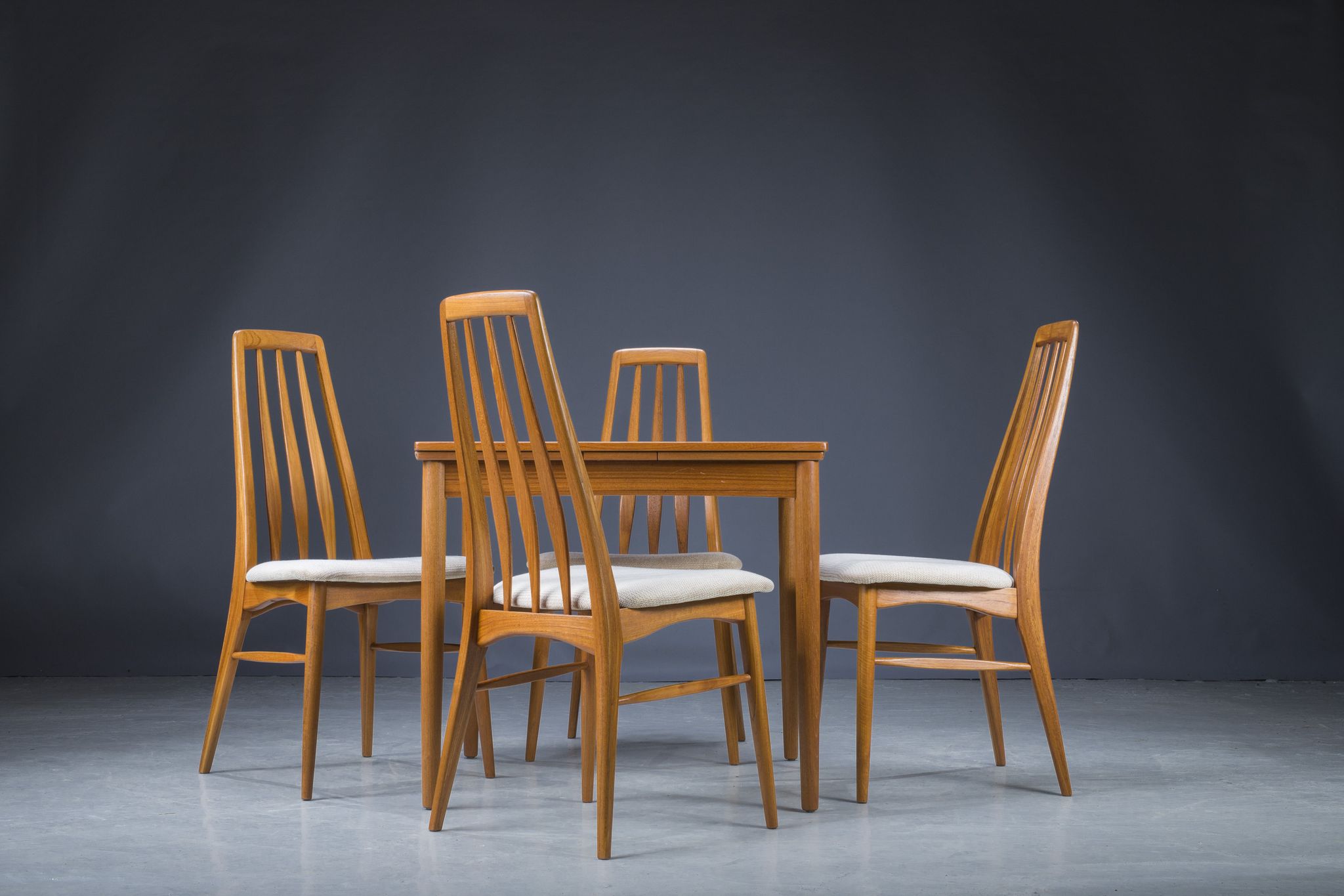 Eva chairs by Niels Koefoed for Koefoed Hornslet, 1960