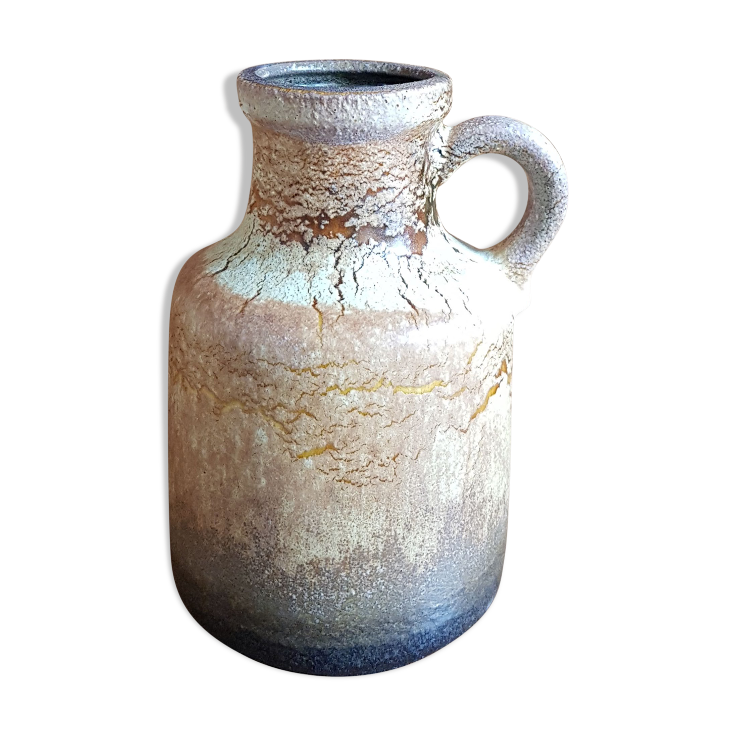 Vintage West German Ceramic Vase - Jug - Scheurich - 1960s