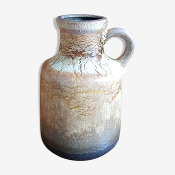 Vase en céramique vintage ouest-allemand cruche Scheurich - Années 1960