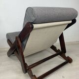 Pair of folding armchairs