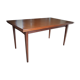 Table scandinave en teck et placage teck