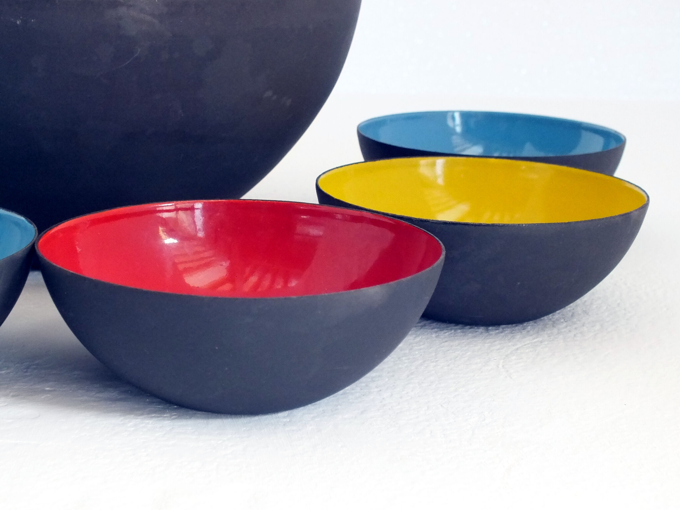 7 bowls first edition by Herbert Krenchel Krenit 1954