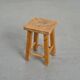 Charlotte Perriand stool, La Pierra Menta Residence, 1979