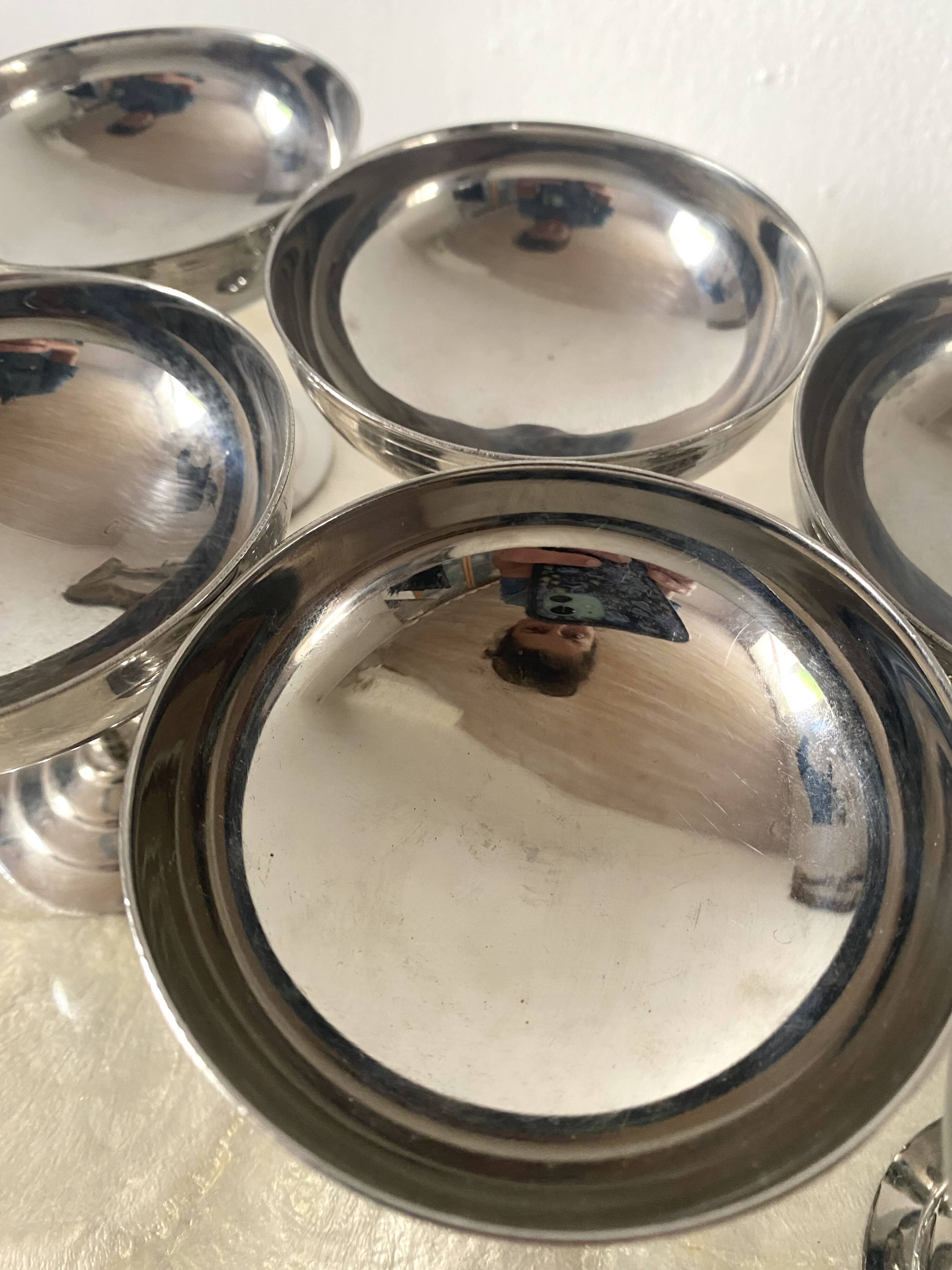Letang Rémy vintage stainless steel cups