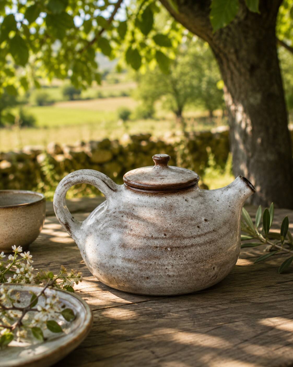 Stoneware teapot from Ratilly – Jeanne and Norbert Pierlot – 1960s/70s