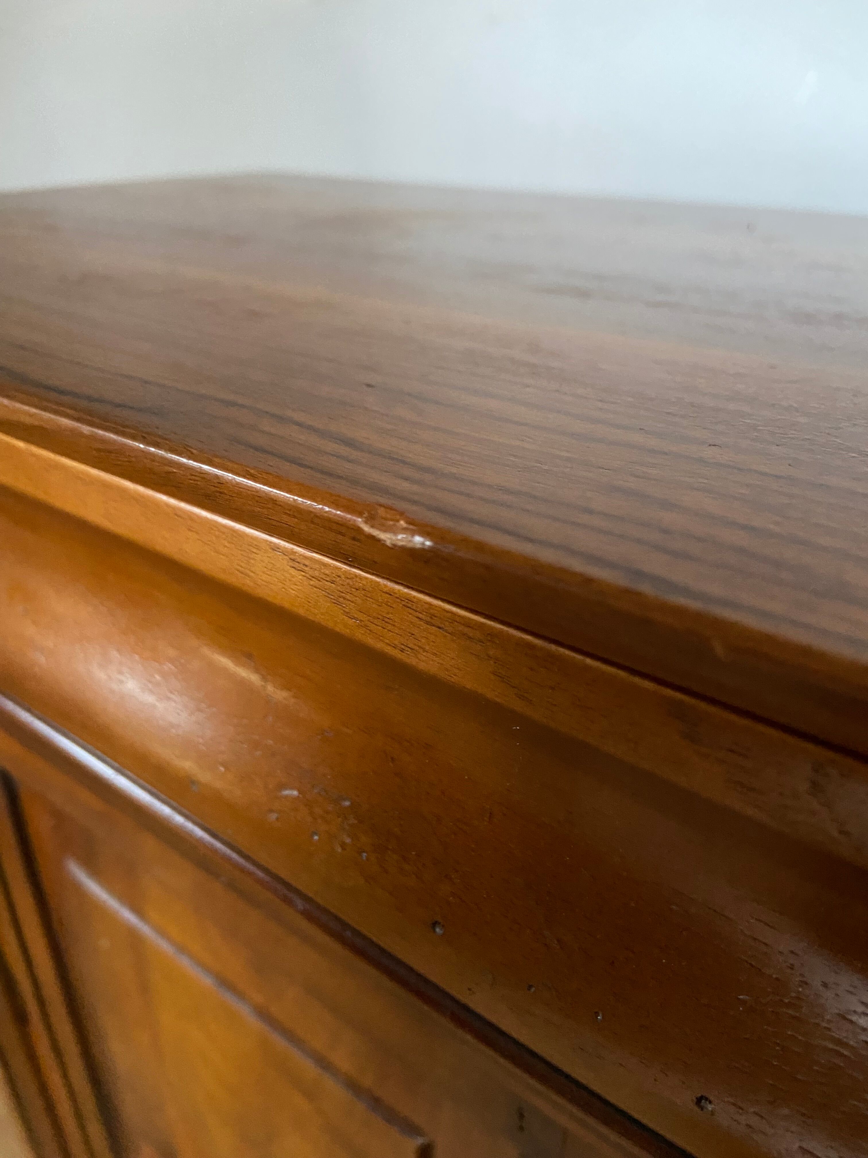 Pair of bedside tables Louis Philippe style