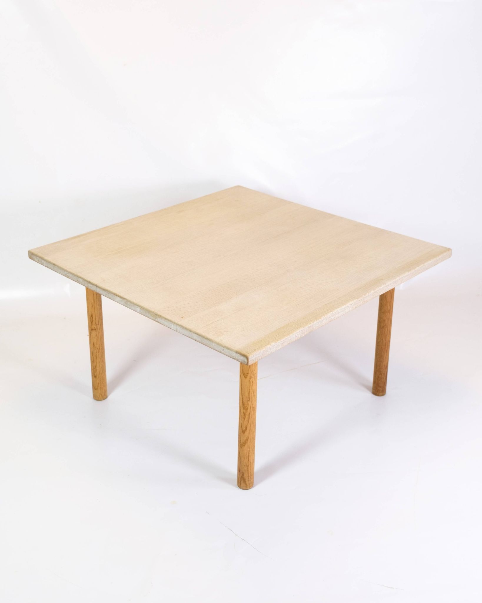 Coffee Table Made In Light Oak By Hans J. Wegner For Andreas Tuck Møbelfabrik From 1960s