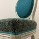 Louis XVI medallion folder chair