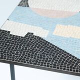 Mid-Century Modern Mosaic Side Table, 1970s